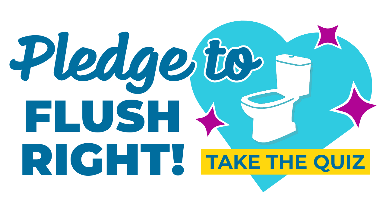 I PLEDGE TO FLUSH RIGHT